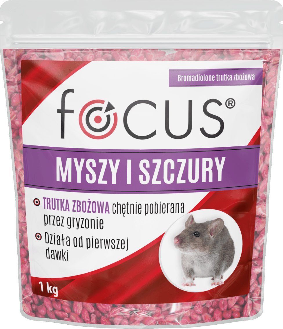 Focus Focus trutka zbożowa na myszy i szczury 1kg