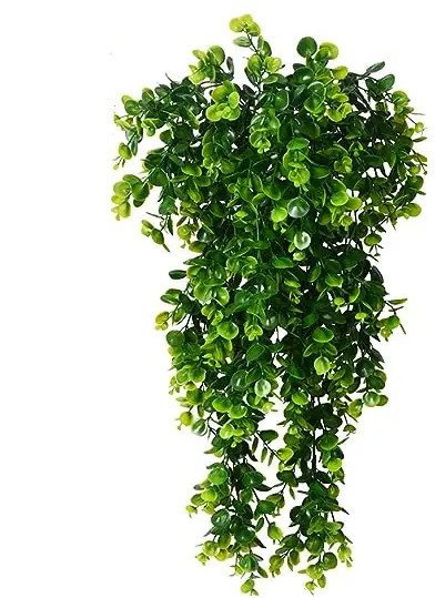 SZTUCZNA Roślina EUKALIPTUSOWA Wisząca do 85 cm DUŻA Ozdoba REALISTYCZNA XL