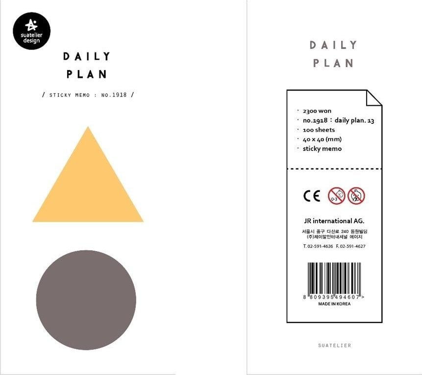 Teka Kartki klejone Znaczniki Trójk±t 100s