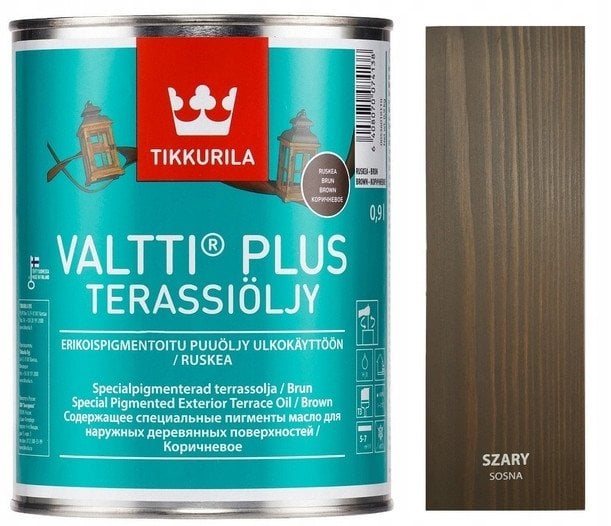 VALTTI PLUS TERRACE OIL 2.7L ASH GREY
