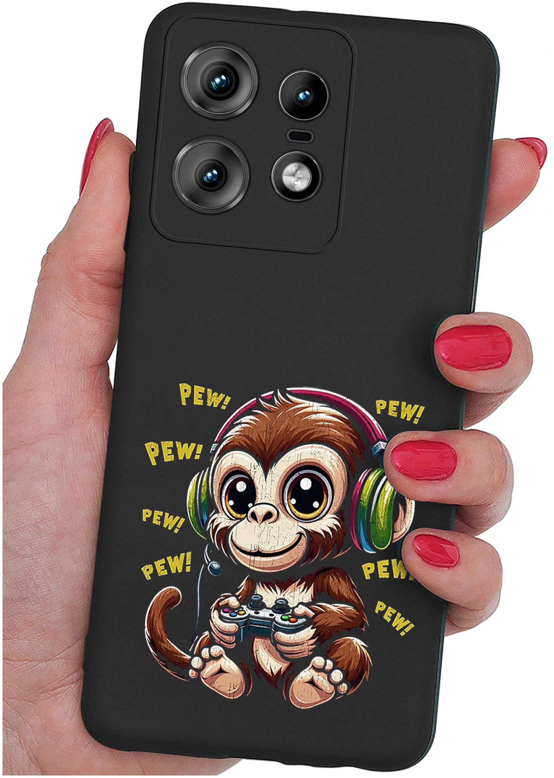 Etui do Motorola Moto EDGE 50 Pro WZORY |SILIKONOWE MATT CASE