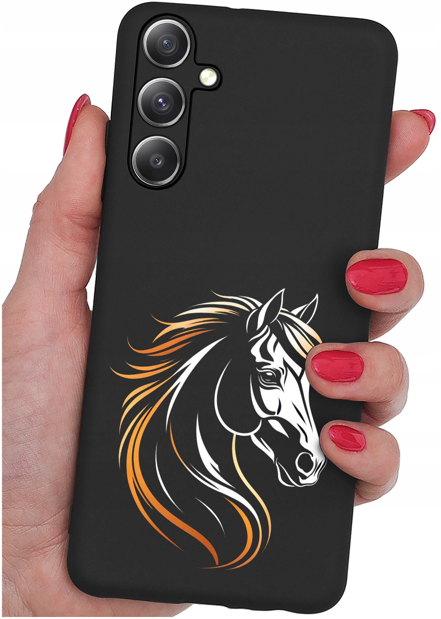 Etui do Samsung Galaxy A16 5G WZORY |SILIKONOWE MATT CASE + SZKŁO 9H