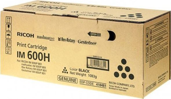 Toner Ricoh 418481 Black Oryginał (037028)