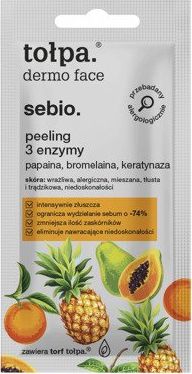Tołpa sebio peeling 3 enzymy saszetka 8 ml