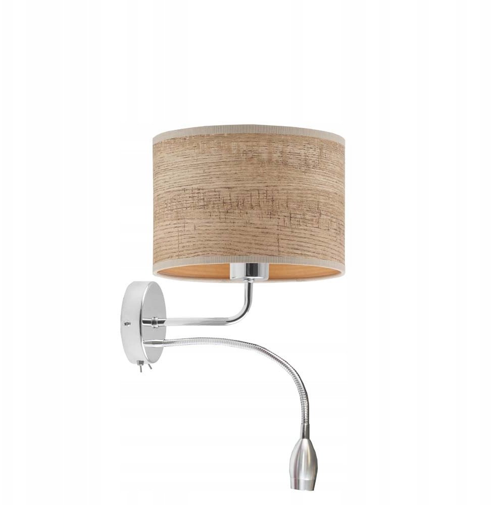 Kinkiet LED 2-płomienny do czytania CAPRI ECO E27