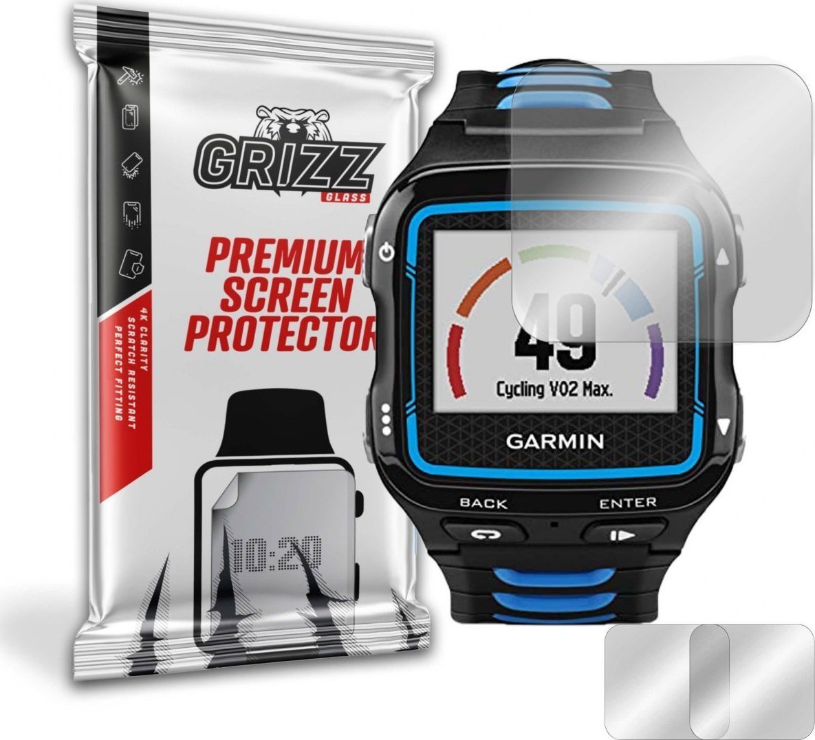 GrizzGlass Folia matowa Grizz Garmin Forerunner 920XT