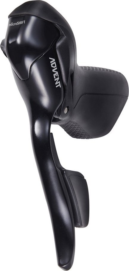 Microshift Klamkomanetka MICROSHIFT ADVENT, Lewa, 1.rzędowa, Nie kompatybilna z Shimano, Dual Control, Klamka Hamulec&Dropper, Czarna (NEW)