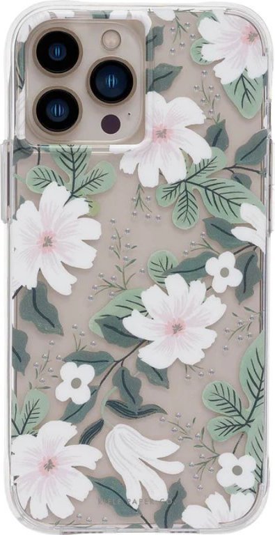 RIFLE PAPER CLEAR - ETUI IPHONE 13 PRO (WILLOW)