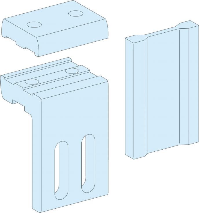 Schneider Electric Płyta połączeniowa 1600A do szyn 10mm LVS04636