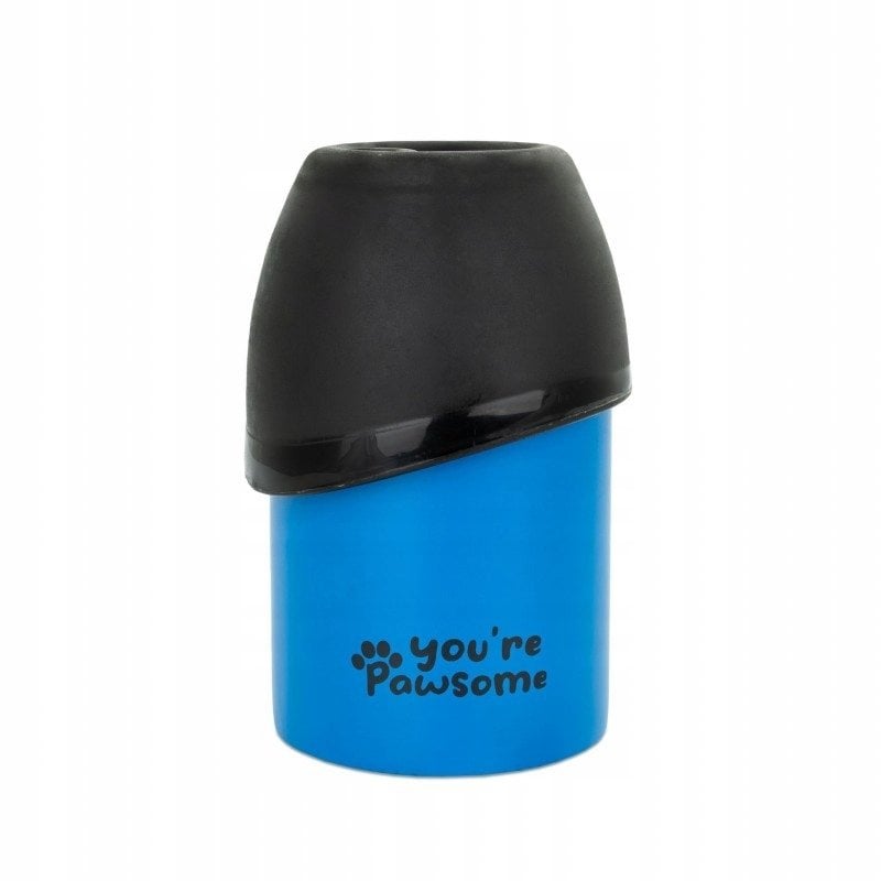 Barry King Butelka dla psa/kota, niebieska, ze stali nierdzewnej, 350ml