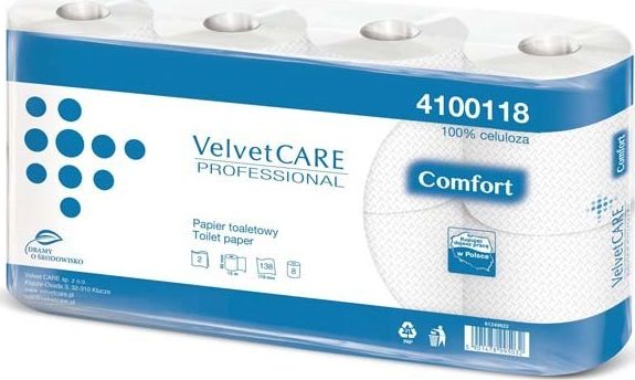 Velvet Papier toaletowy Comfort 2w 15m 8szt.