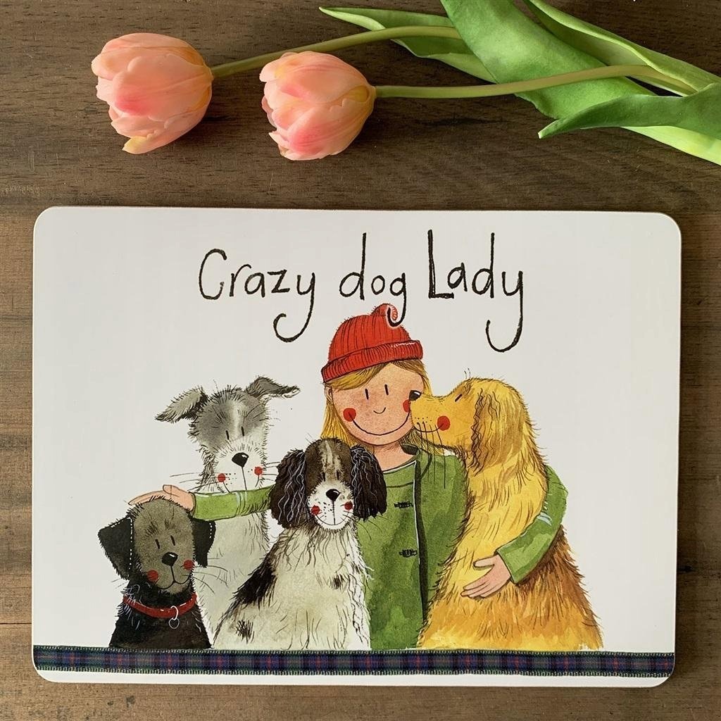Teka Podkładka pod talerz MT56 Crazy Dog Lady Psiara