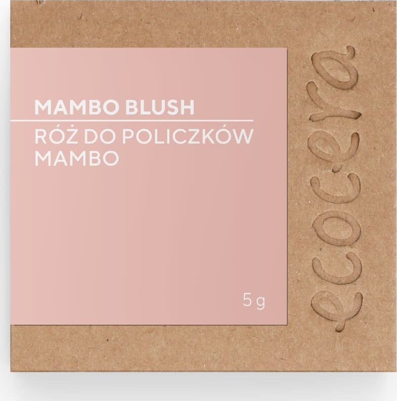 Ecocera ECOCERA Natural Choice Róż do policzków MAMBO 5g