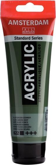 Artequipment Farba akrylowa TALENS AMSTERDAM 120ml 622 - OLIVE GREEN DEEP uniw