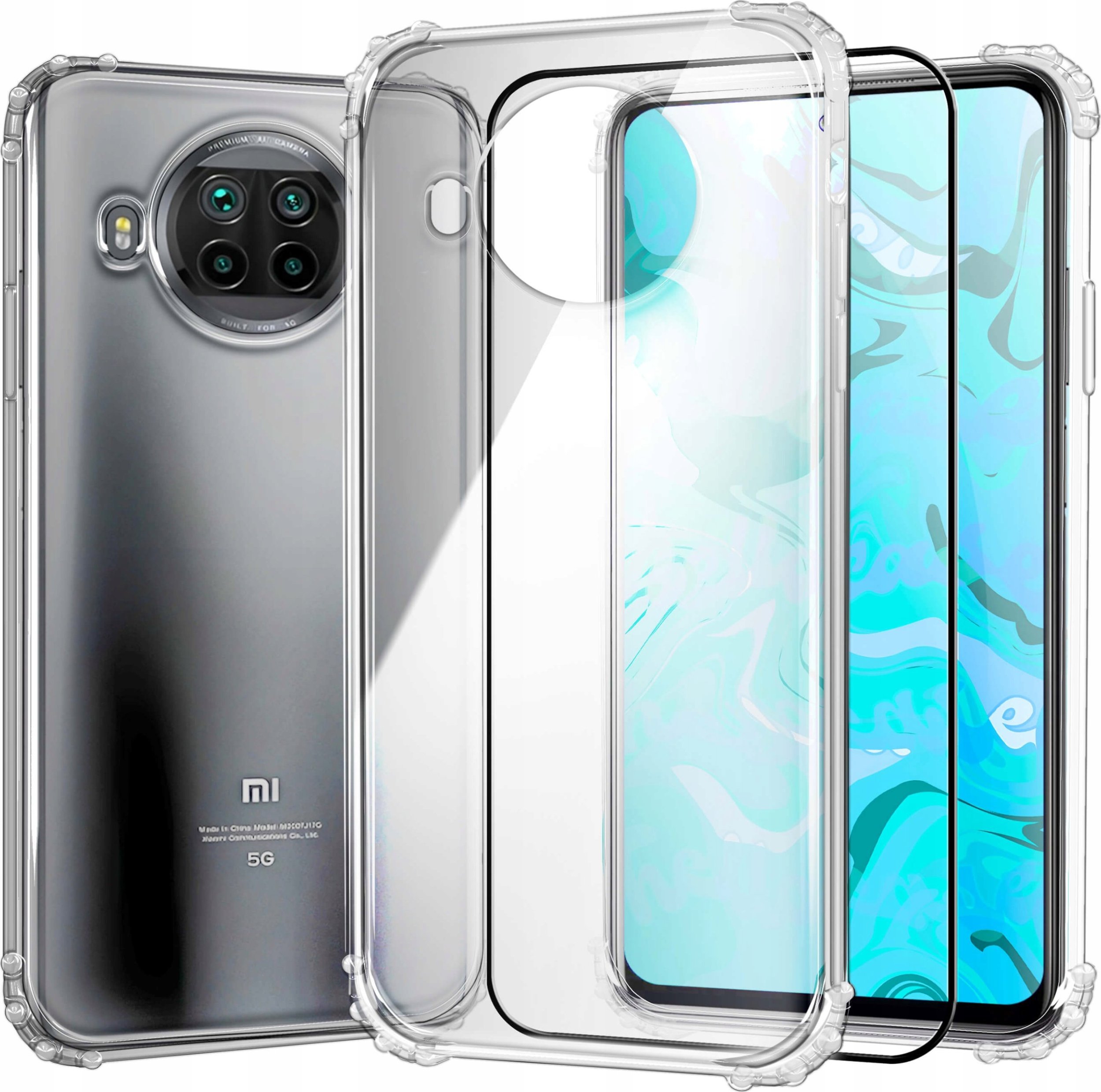 Hello Case ETUI PANCERNE DO XIAOMI MI 10T LITE | CASE SILIKON GUMOWE SLIM ANTI SZKŁO