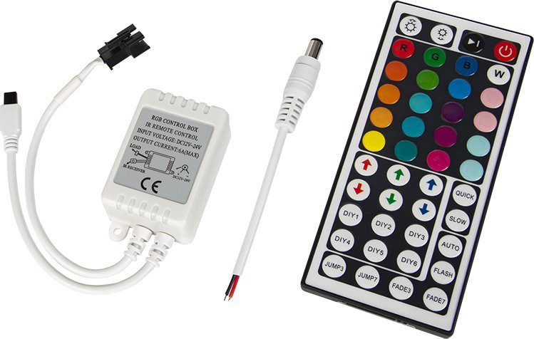 Blow 70-791# Sterownik taśm led rgb 44-key pil. ir hq