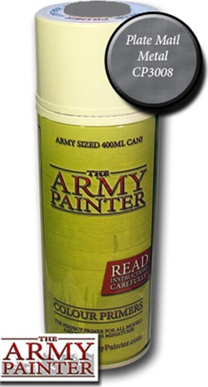 Army Painter Army Painter Colour Primer - Plate Mail Metal