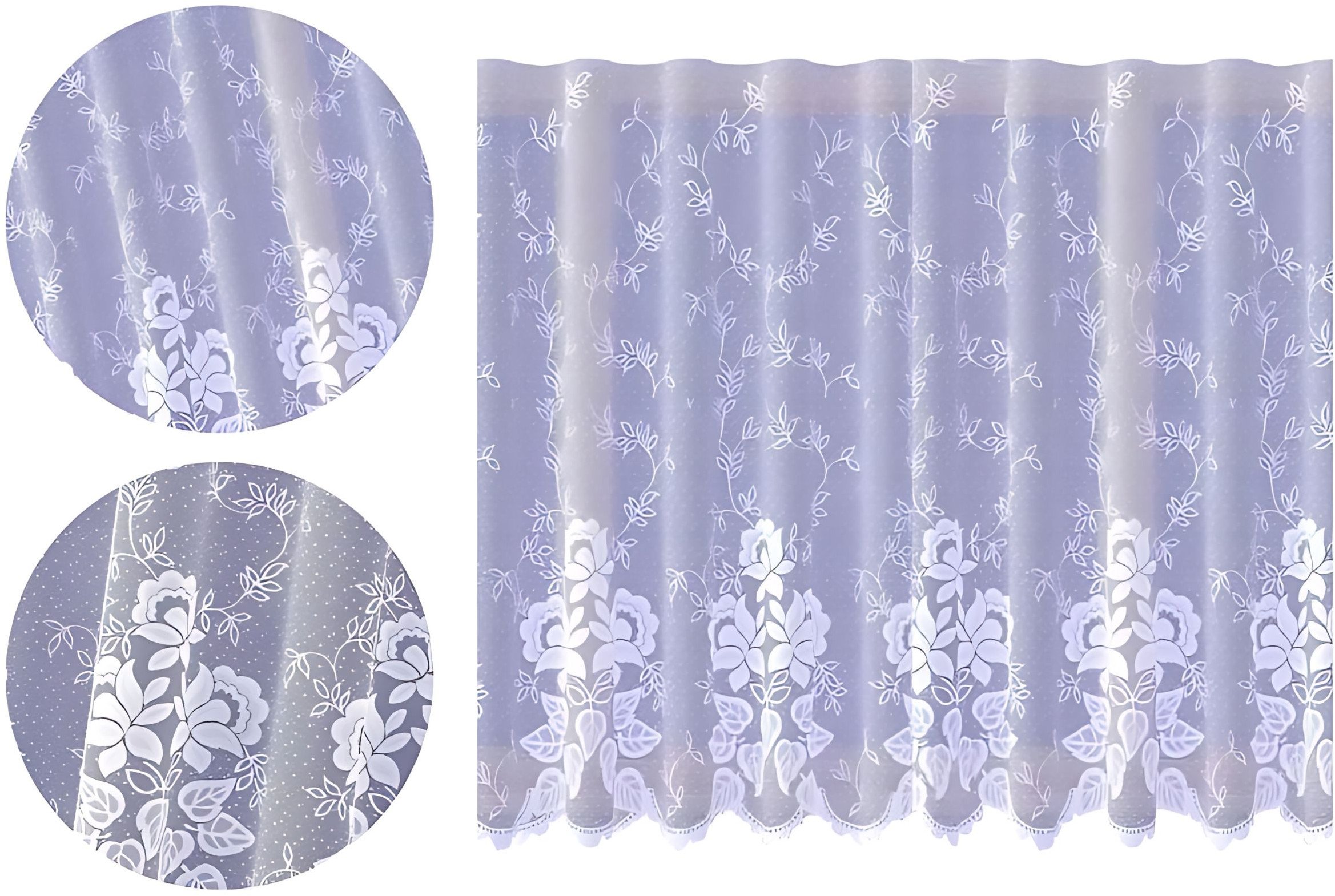 Firanka Portobello wysokość 180 cm DomoweTekstylia | WN1P51 180