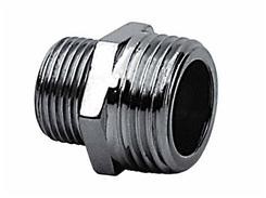 Nypel redukcyjny 3/8x1/2\" chrom