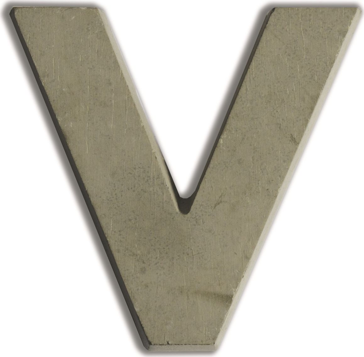 Aladine Litera V z betonu H:7,6 cm