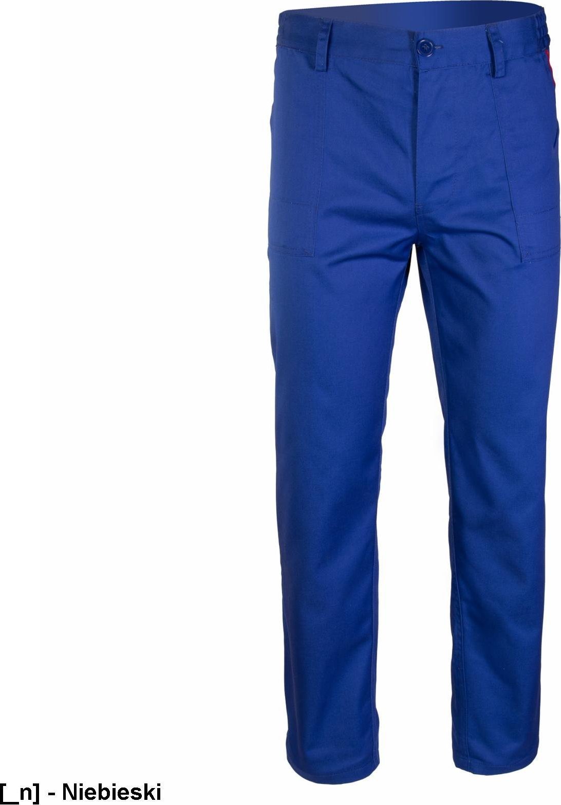 Polstar AMSP - MAX-POPULAR SPODNIE DO PASA, POLIESTER/BAWEŁNA (65% /35%), 260G/M2, - biały 58