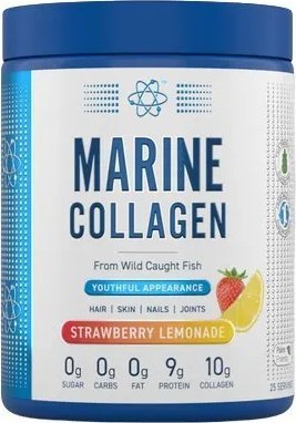 Applied Nutrition - Kolagen Morski, Marine Collagen, Strawberry Lemonade, Proszek 300g