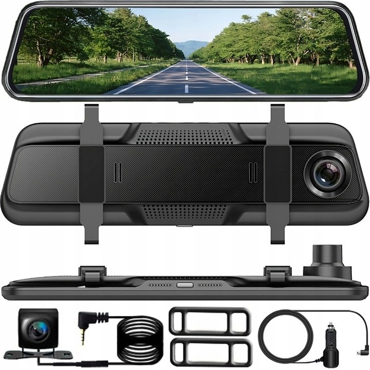 REJESTRATOR WIDEO Smart Lusterko HD z Kamerą Cofania