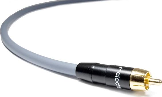 Kabel Melodika RCA (Cinch) - RCA (Cinch) 25m szary