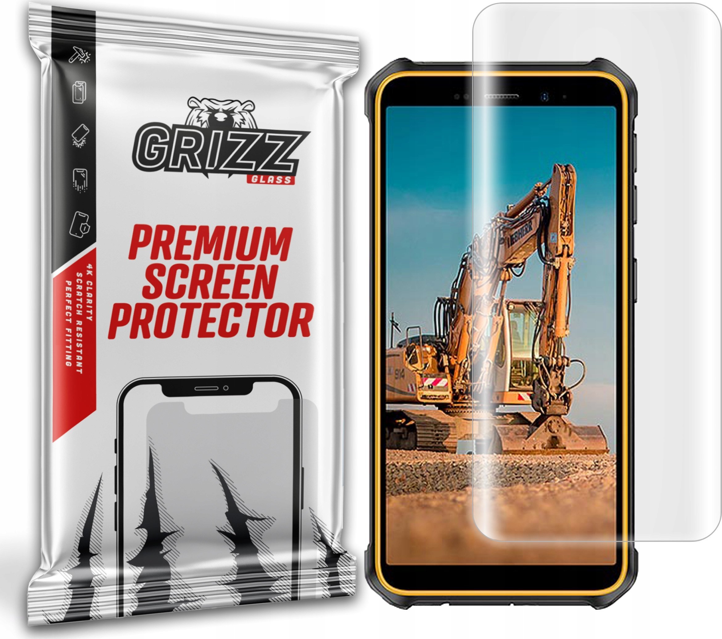 GrizzGlass Folia hydrożelowa GrizzGlass Hydrofilm do Ulefone Armor X12