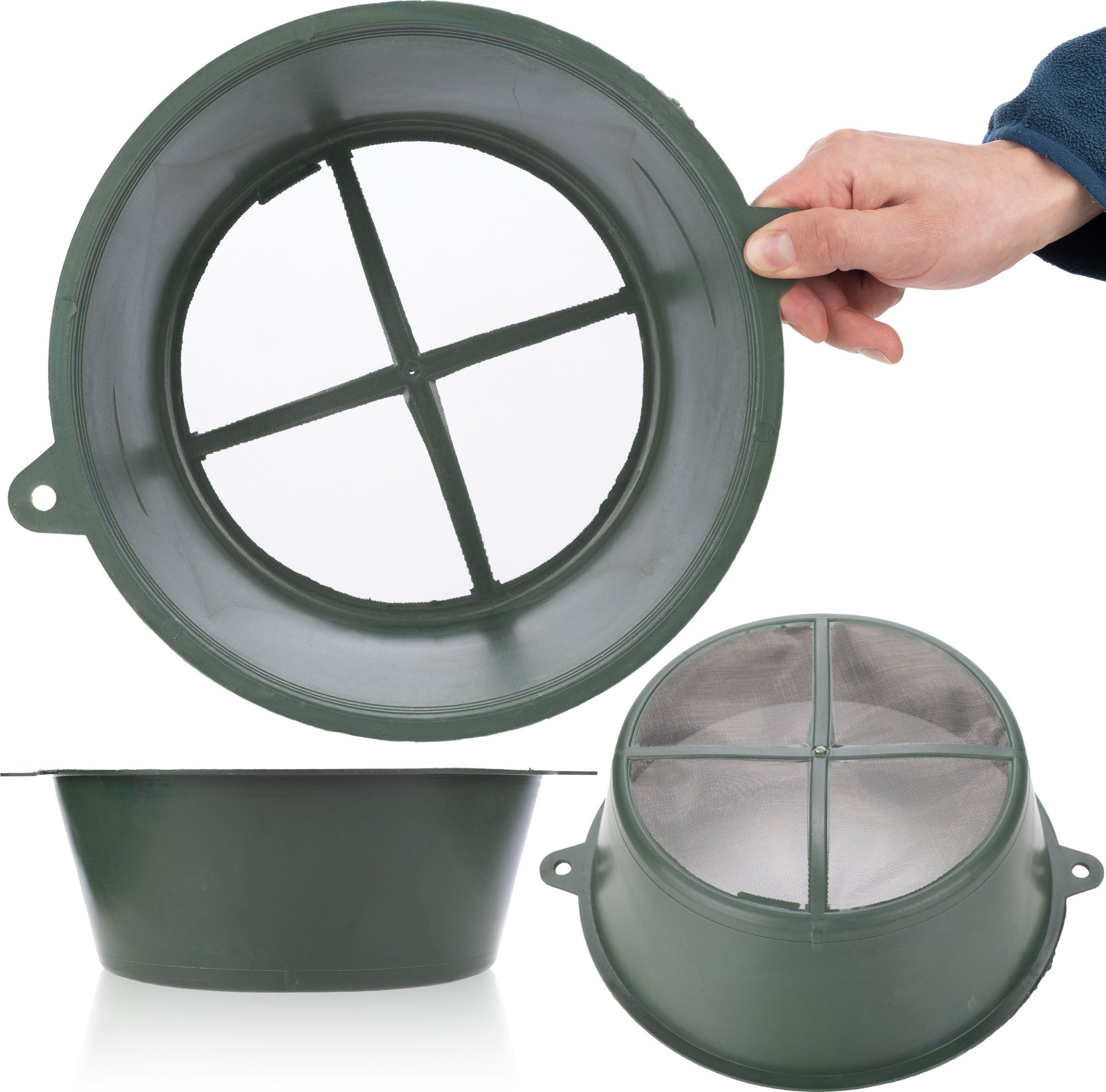 Rosfix SITO SITKO DO FILTRACJI FARB NA WIADRO FARBY AGREGAT MALARSKI 300x230x110MM