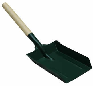 Zygmir Łopatka węglowa z drewnianym uchwytem szerokość 10cm