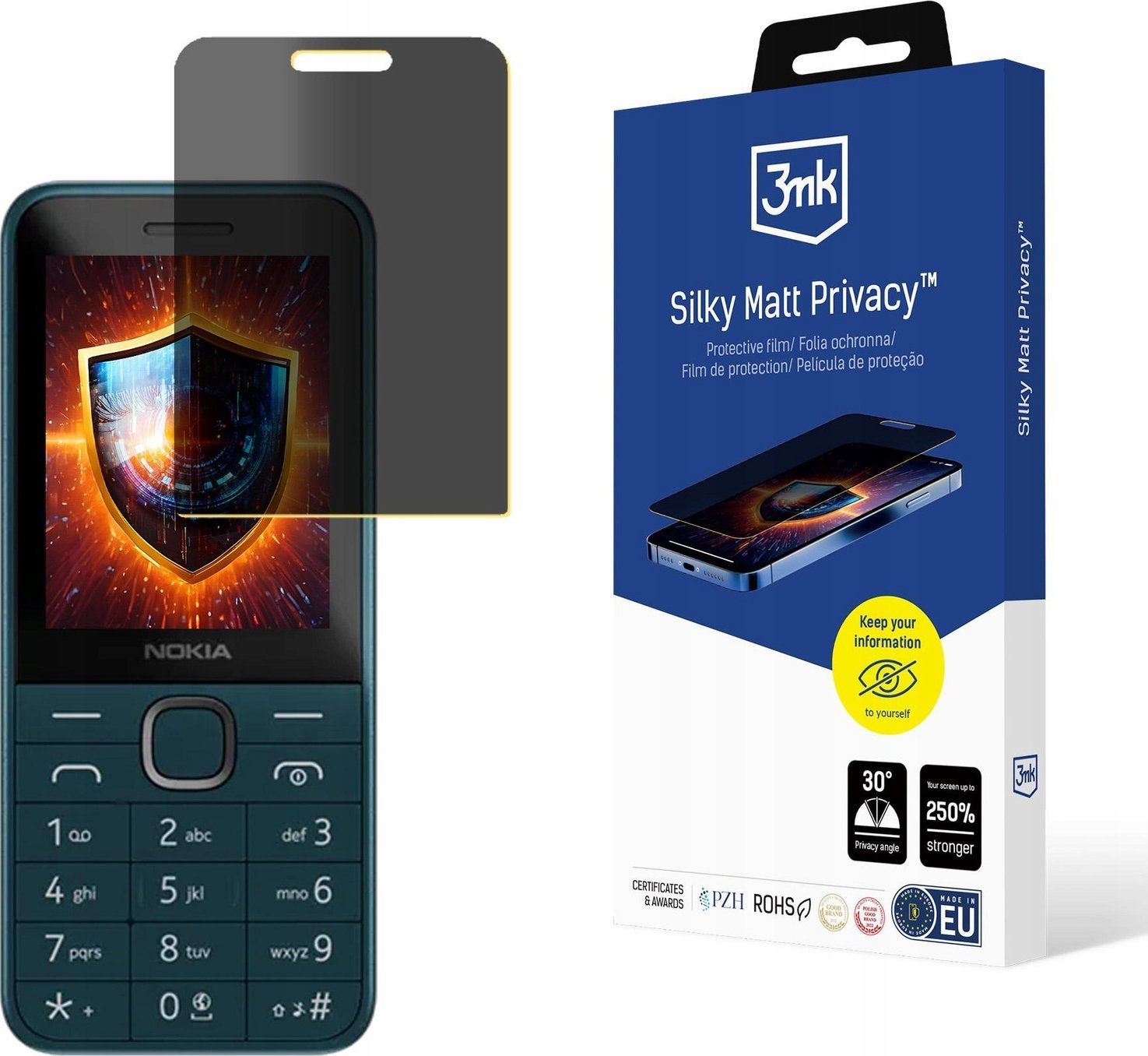 3mk Silky Matt Privacy pro Nokia 225 4G (2024)