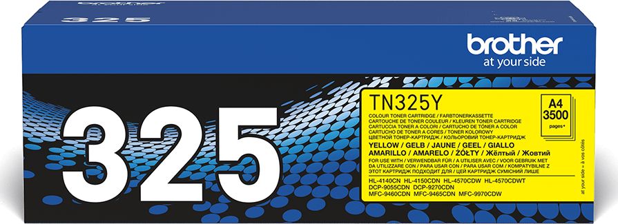 Toner Brother TN-325 Yellow Oryginał (6CC8-3120E)
