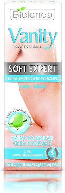 Bielenda Vanity Soft Expert Zestaw do depilacji ultra nawilżajacy ciało-bikini 100ml