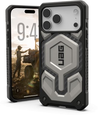 UAG Monarch Pro - etui do iPhone 17 Pro Max kompatybilne z MagSafe (titanium)