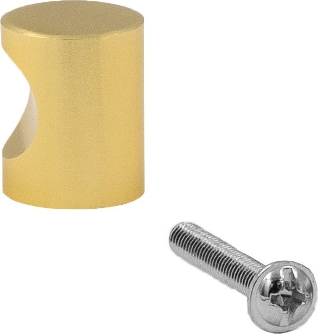 Szchara GAŁKA MEBLOWA UCHWYT DO MEBLI ZŁOTA POŁYSK 20MM