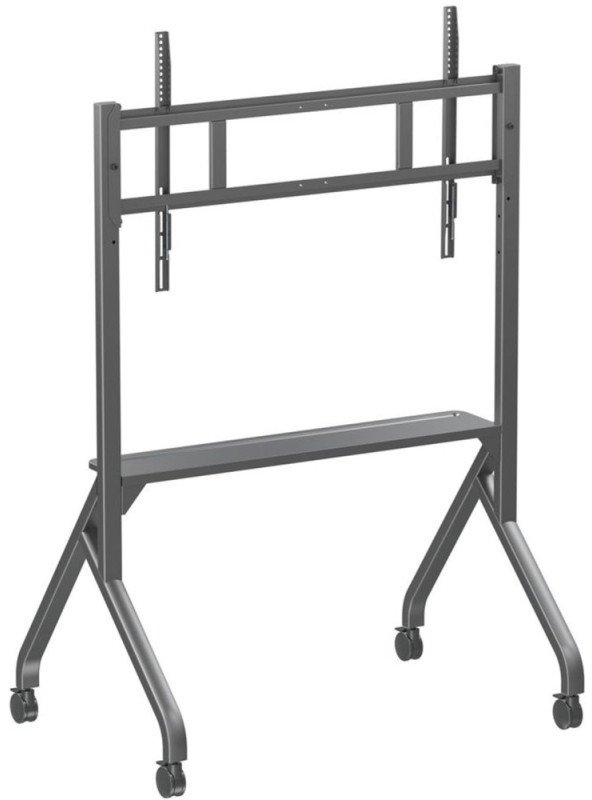 Techly Stojak mobilny Techly TV 55-86" do 80kg regulowany półka AV