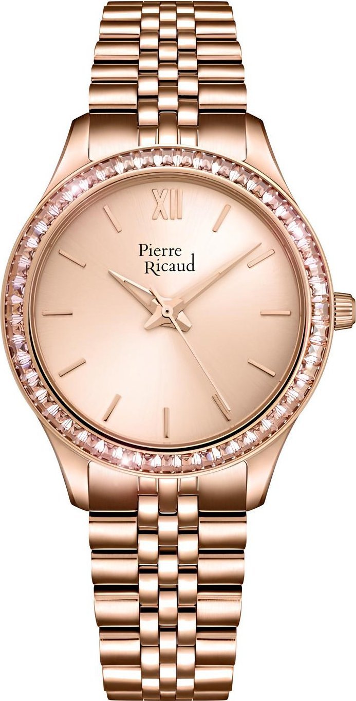 Zegarek damski Pierre Ricaud P22064.911RQZ różowe złoto