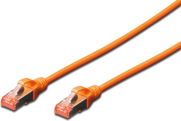 Digitus Patchcord CAT6, S-FTP, 0.5m, pomarańczowy (DK-1644-005/OR)