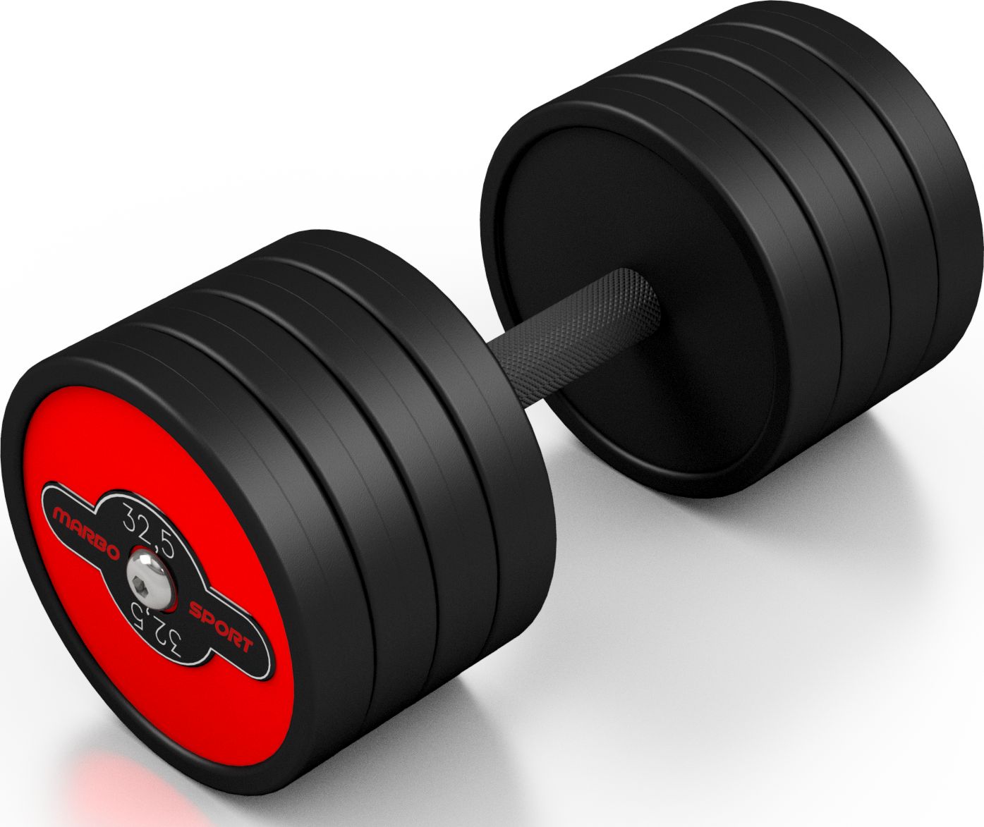 Marbo Sport Hantel MW-HSG32.5-k5 gumowany 1 x 32.5 kg