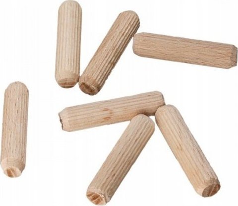 UN KOŁEK DREWNIANY 8X35 - PACZKA 100 SZT. (1 OP)