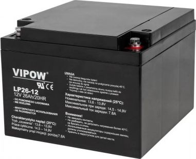 Vipow Akumulator 12V/26Ah (BAT0270)