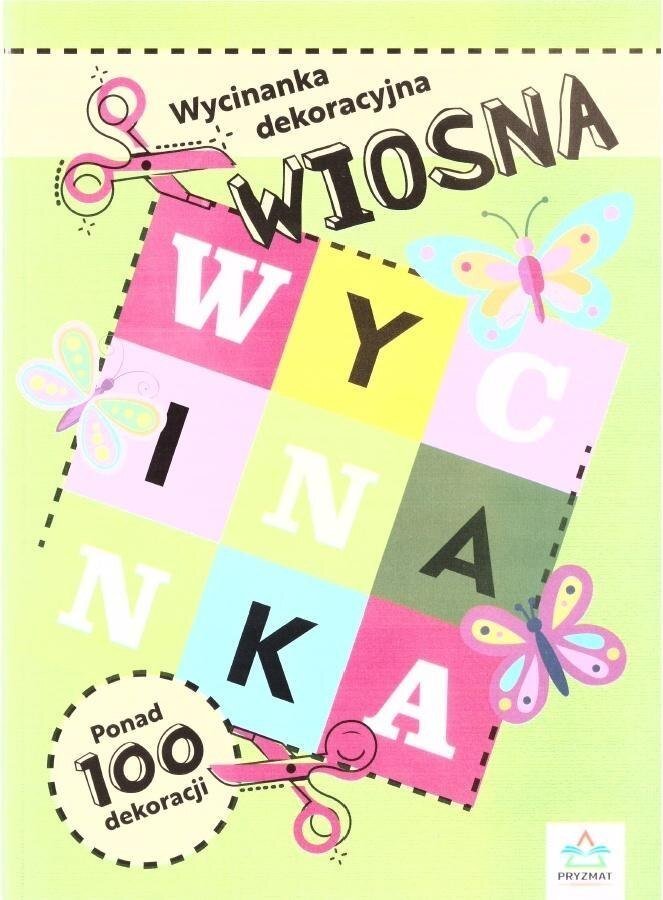 Wycinanka dekoracyjna wiosna