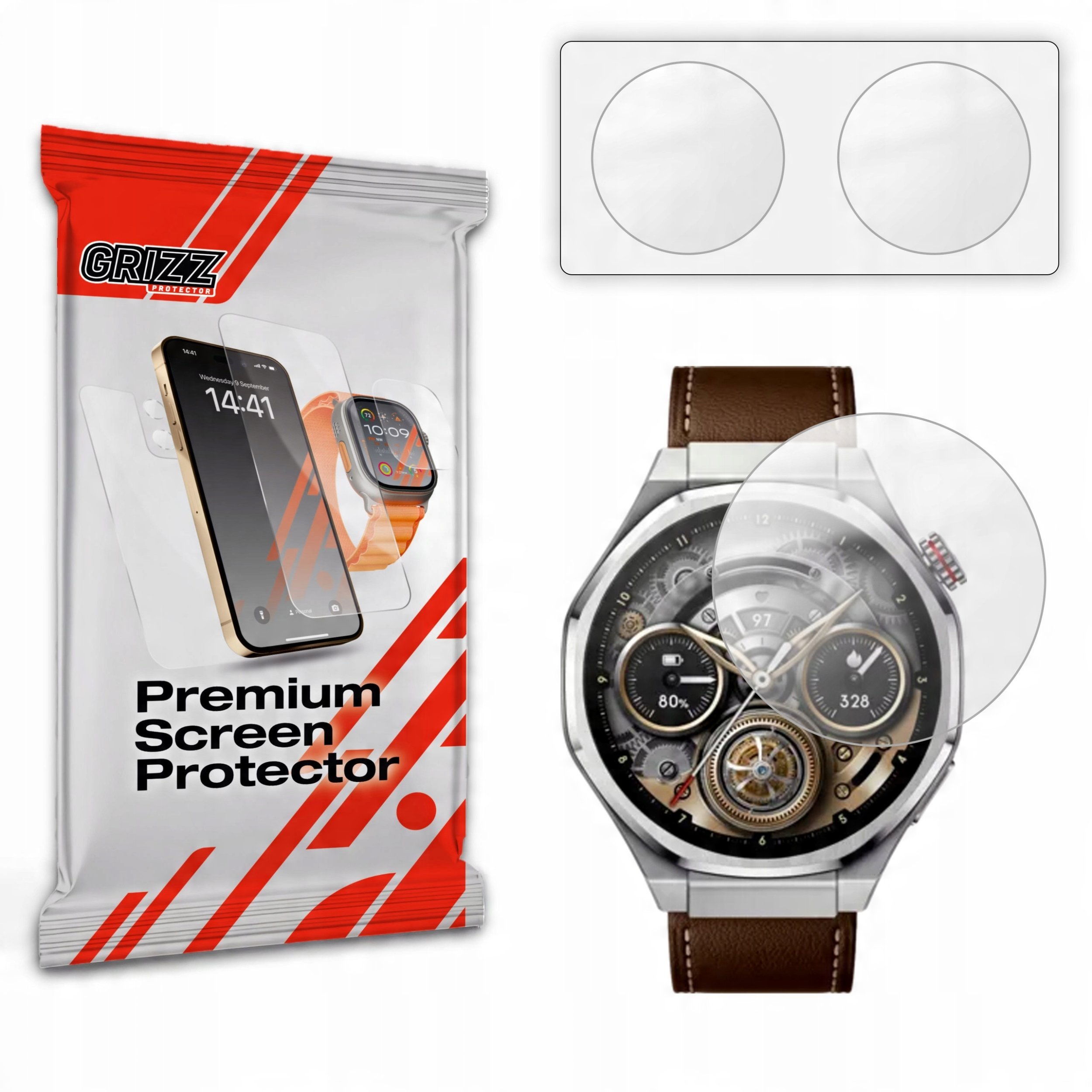 Folia matowa GrizzGlass PaperScreen do Honor Watch 5 Ultra