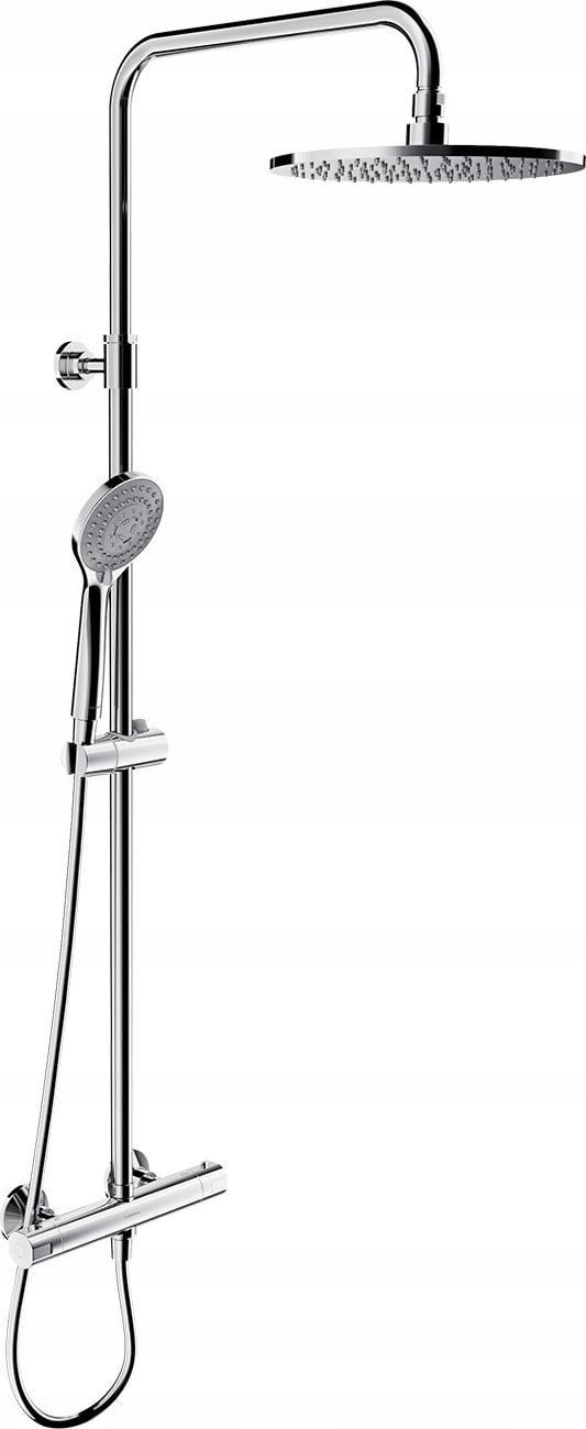 Omnires Y termostatyczny system prysznicowy natynkowy chrom (CR)