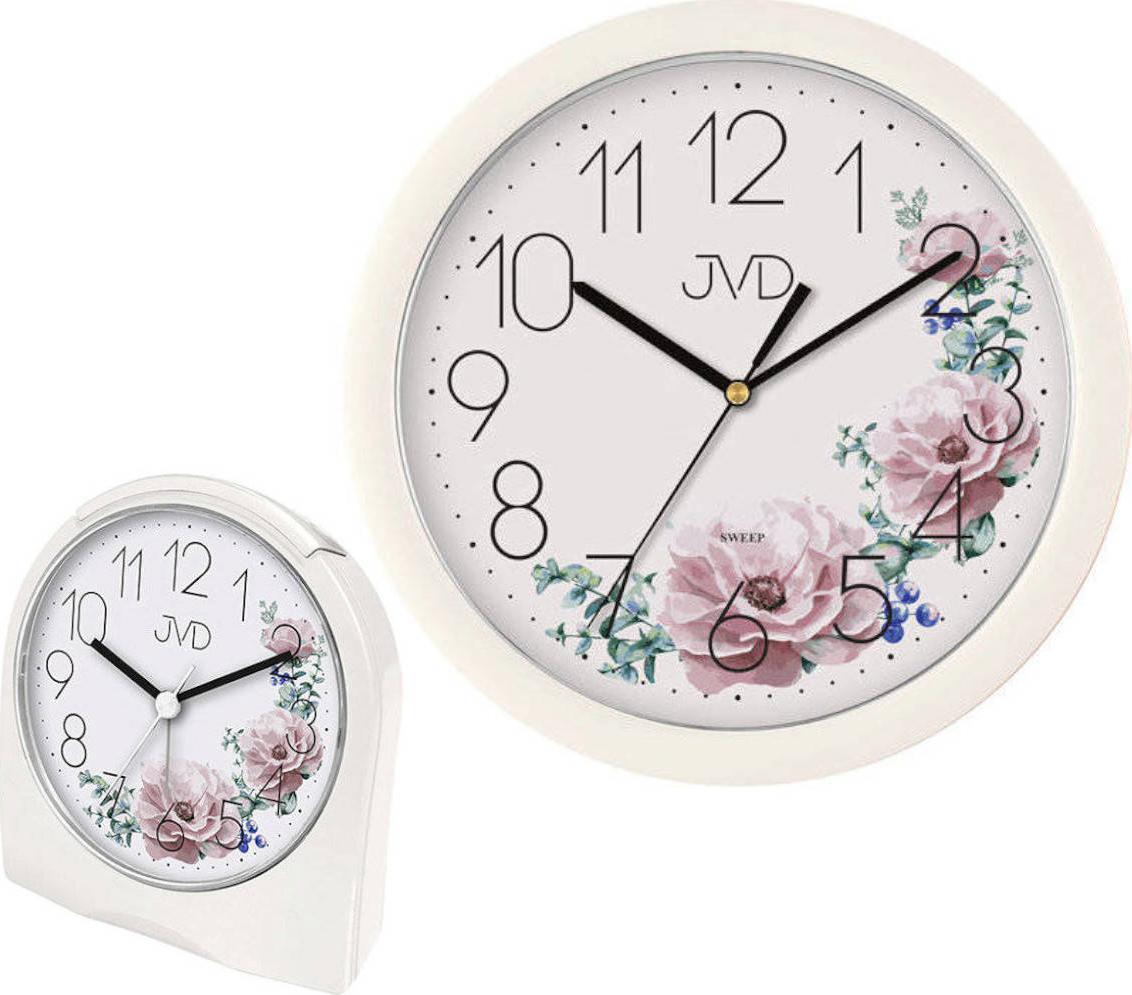 JVD Zestaw czytelny zegar i budzik JVD HP612.D8 i SRP889.D1