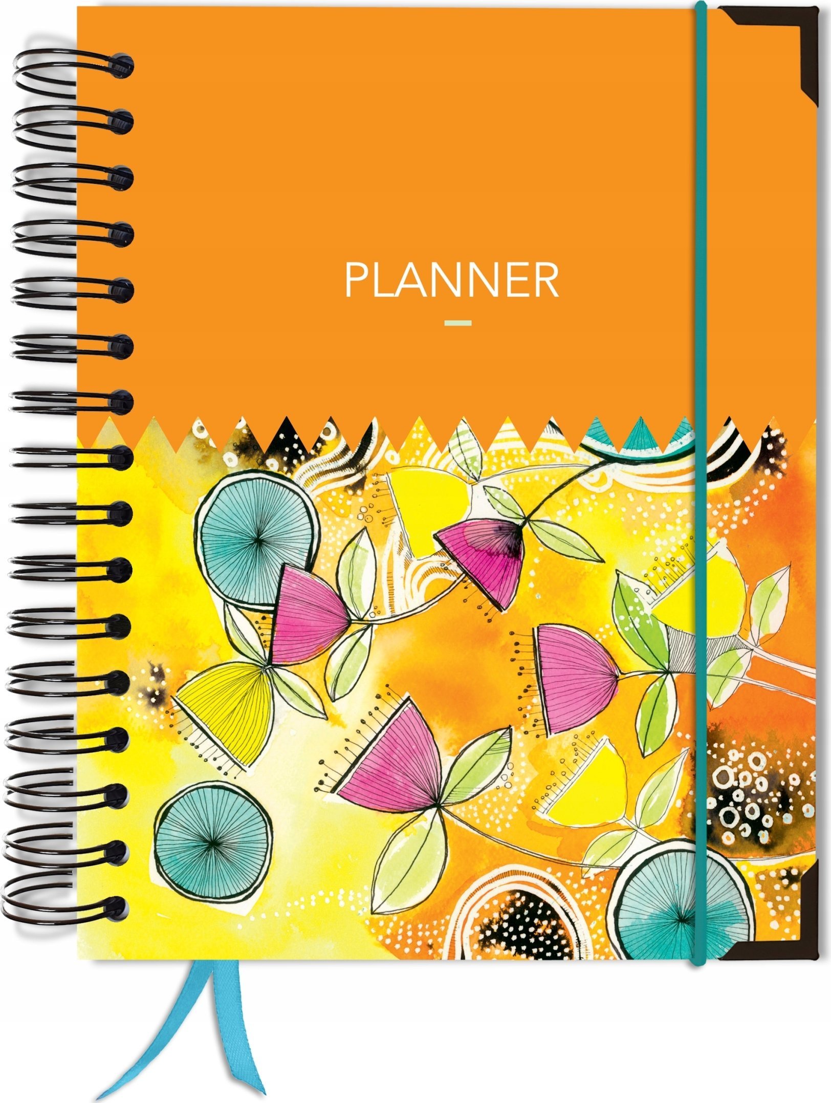 TadaPlanner Kalendarz terminarz bez dat planer książkowy A5+