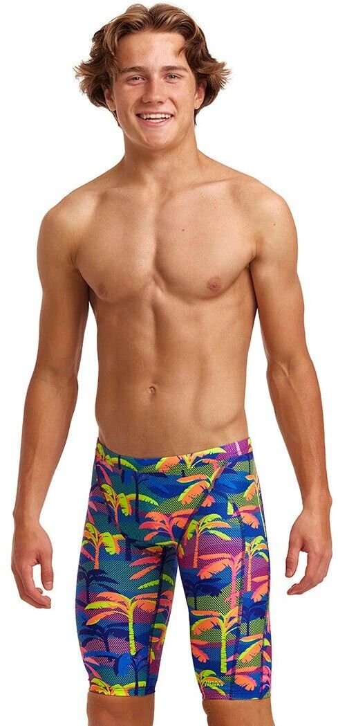 FUNKY TRUNKS BOY JAMMER PALM A LOT FTS003B7173324 AUS8/UK24 wzrost 140cm