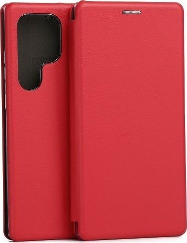 Beline Beline Etui Book Magnetic Samsung S24 Ultra S928 czerwony/red