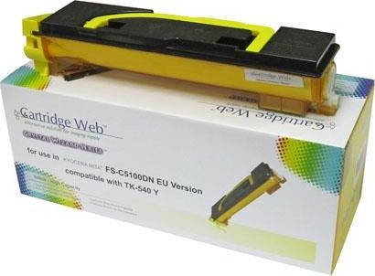Toner Cartridge Web Yellow Zamiennik TK-540 (CW-K540YN)